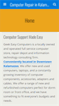 Mobile Screenshot of geek-easy.com