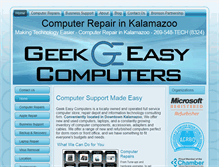 Tablet Screenshot of geek-easy.com